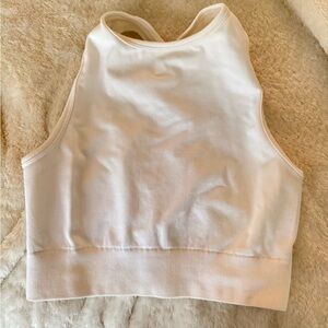 SHEIN White Sleeveless Crop Top size S